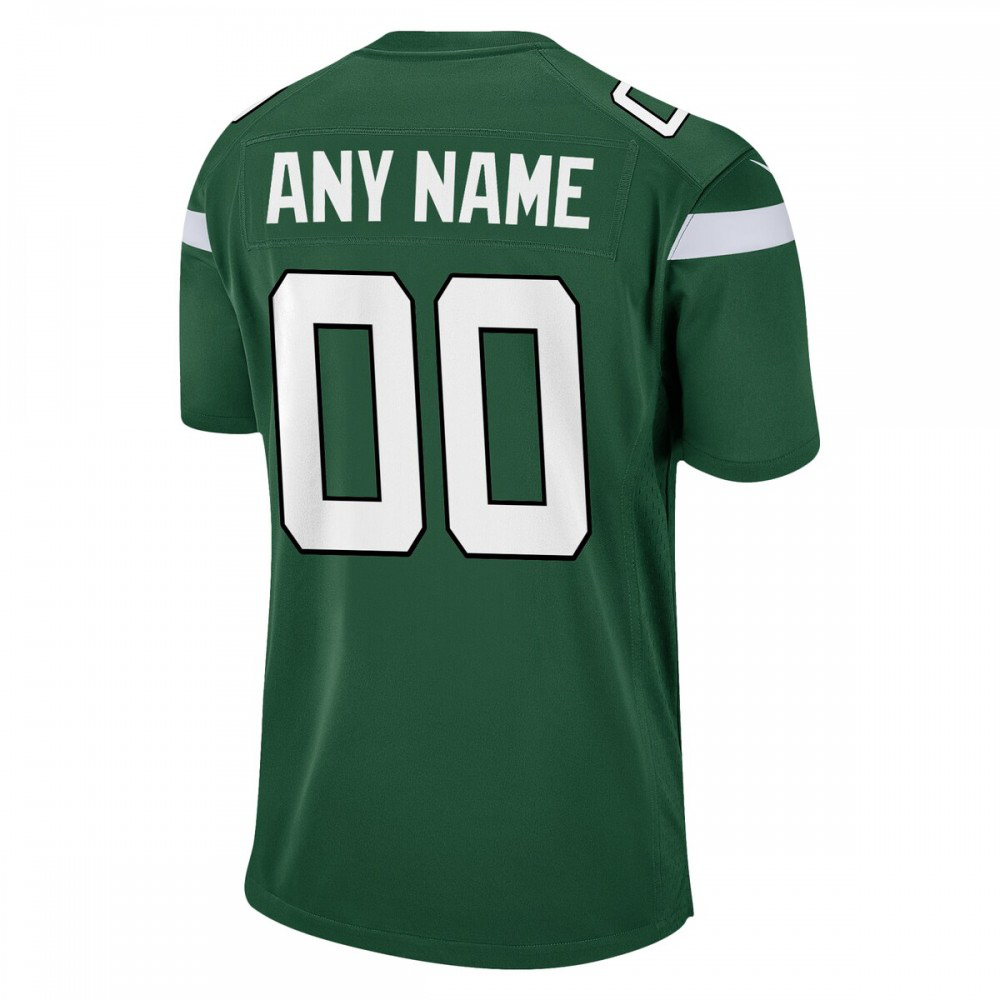 New York Jets Nike Game Custom Jersey - Gotham Green-GridironStore